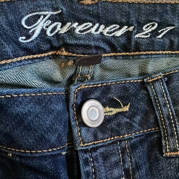 Denim Jeans.  Size 28.  Forever 21 Brand. - Picture 5 of 13